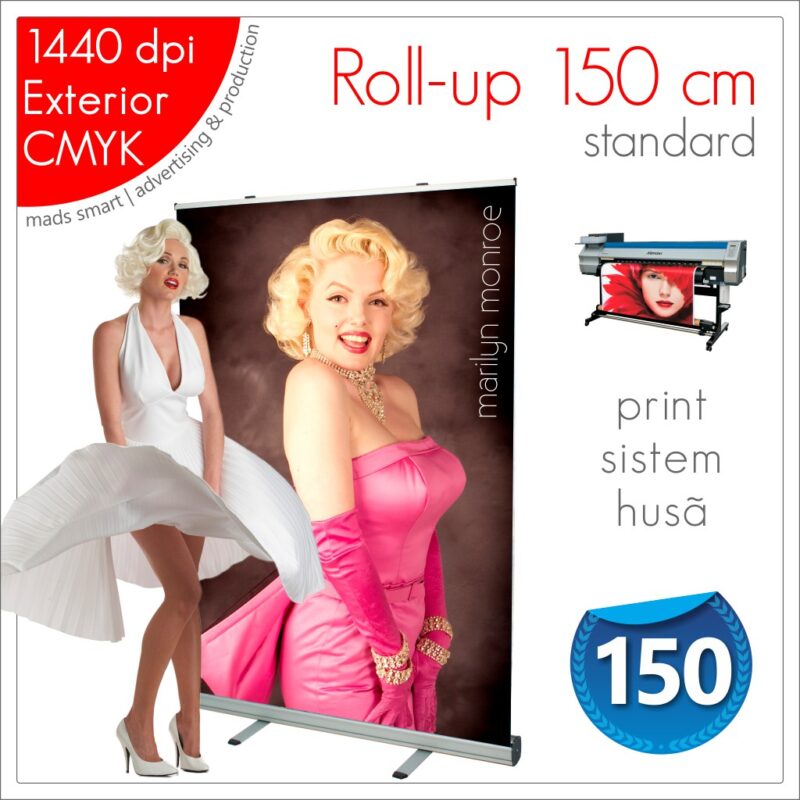 Roll-up 150 x 200 cm Standard - Magazin Online - Mads Smart