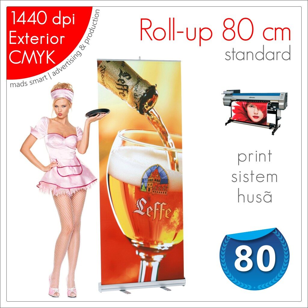 Roll-up 80 x 200 cm Standard | Magazin Online | Mads Smart